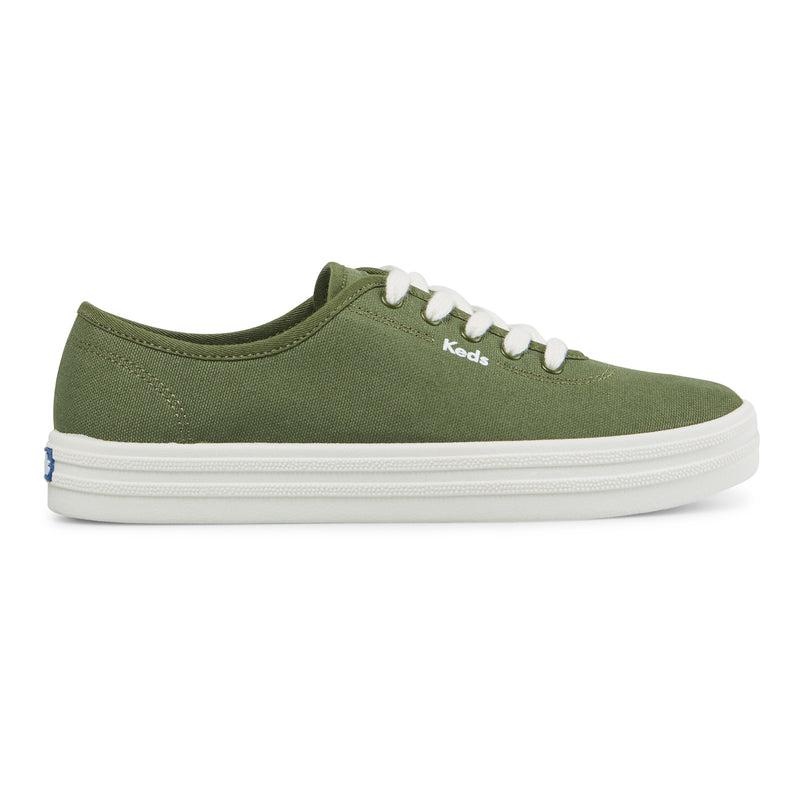 Keds Breezie Canvas Canvas Damen Grün | 21643PRUQ